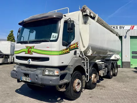 Renault Kerax 385 8x4 TOP WORKING CONDITION! AUGER / AIR ECOVRAC 6 COMPARTMENTS