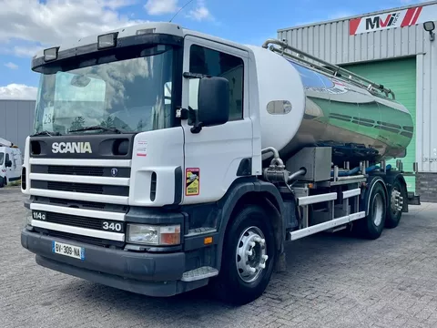 Scania G 114 - 340 FOOD TANK RETARDER, HYDRAULIC, PTO